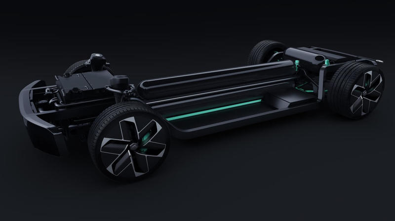 Hopium представляет прототип красивого седана с водородным двигателем