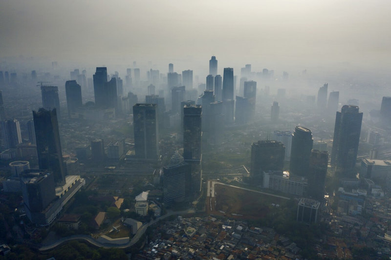 52% выбросов от крупных городских территорий приходится всего на 25 крупных городов