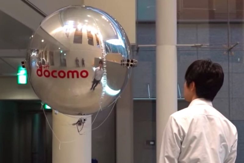 Дрон-аэростат NTT Docomo использует ультразвуковую тягу