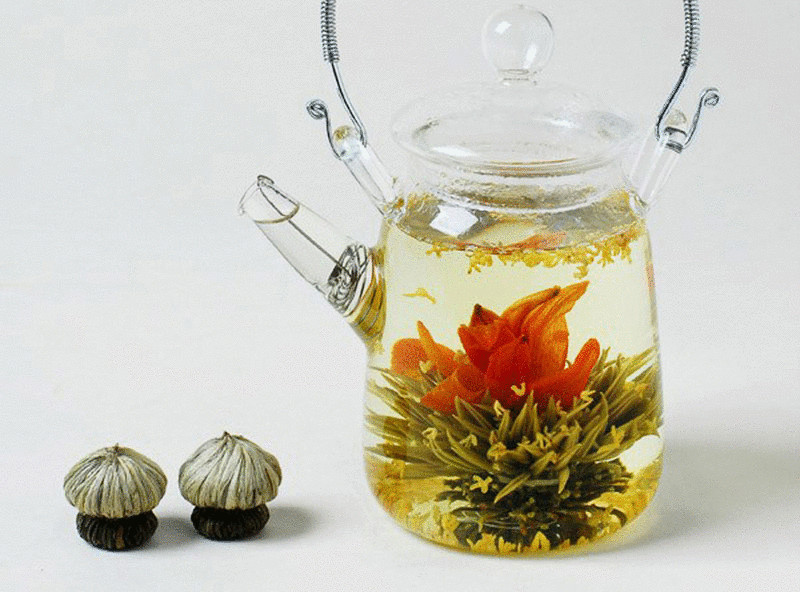 Невероятно красивый китайский чай-цветок
