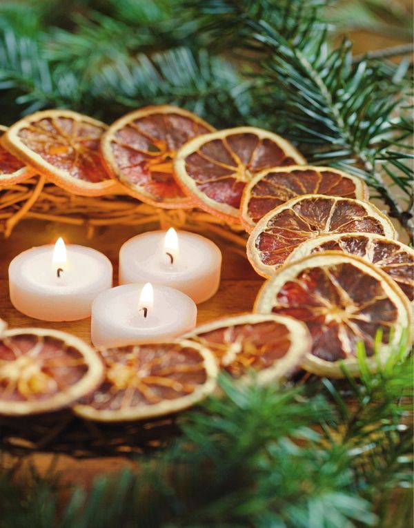 Апельсиновый декор к Новому году